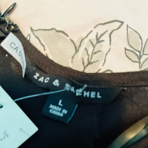 🔥NEW with Tag Zac & Rachel womens Elegant Black Top - Picture 4 of 4